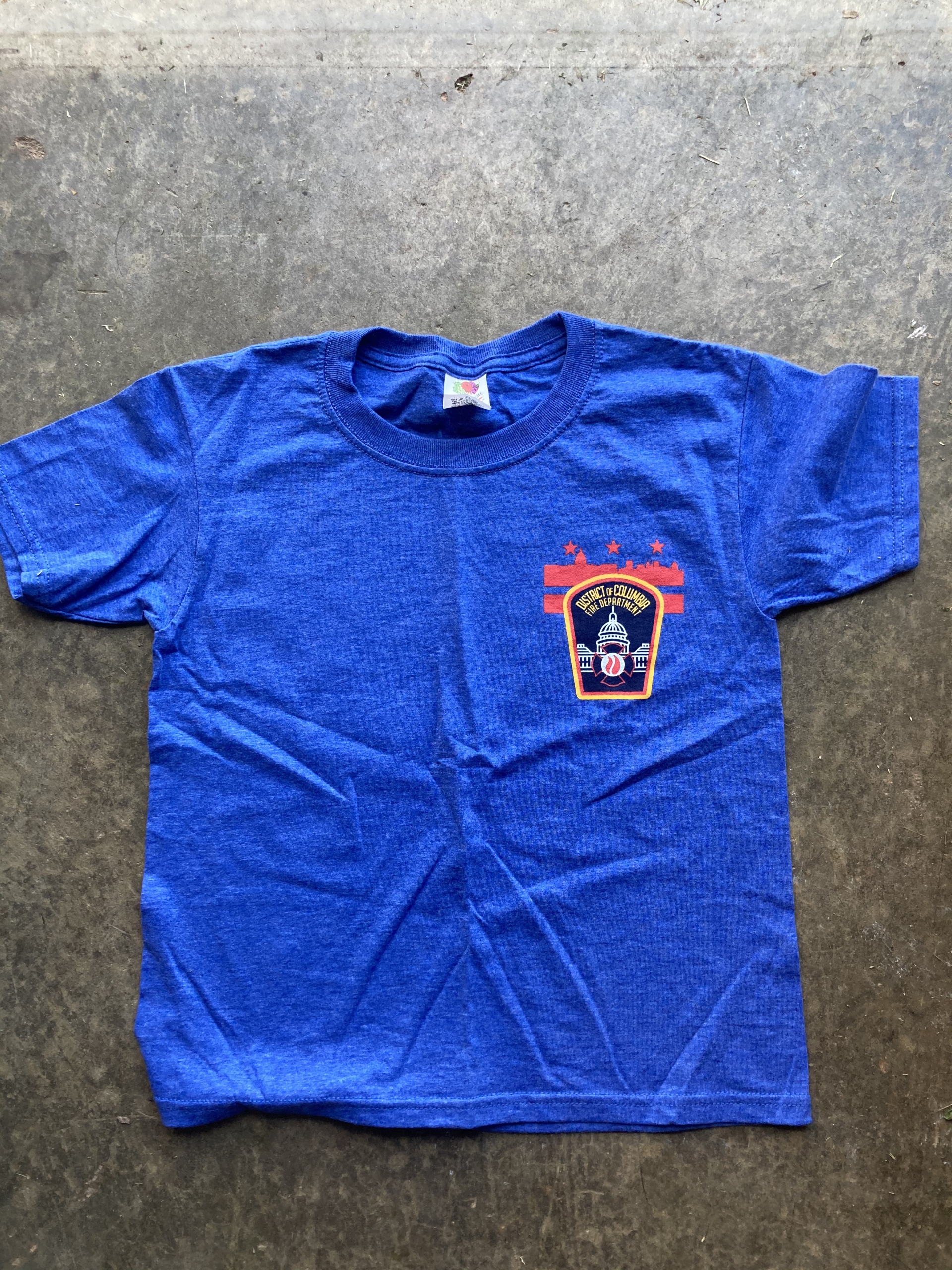 mønster træt Forbrydelse Vintage T-Shirt (Kids) - D.C. Firefighters Burn Foundation