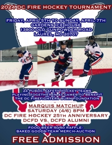 Hockey tournament flyer